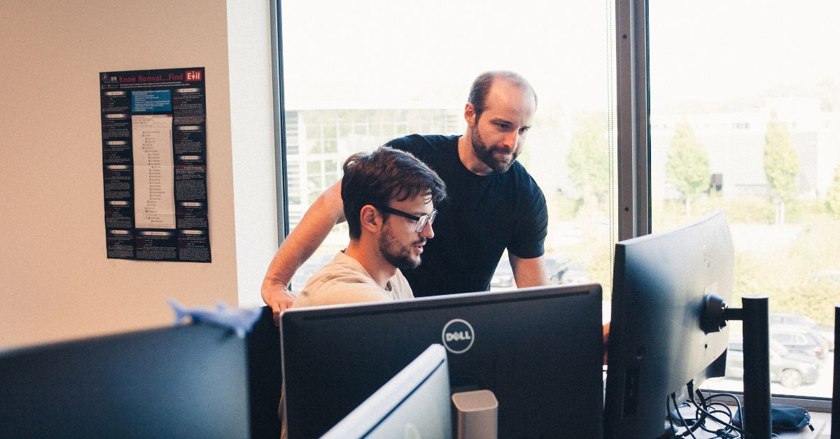 ACEN MDR team working at the office